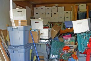 Clutter in storage